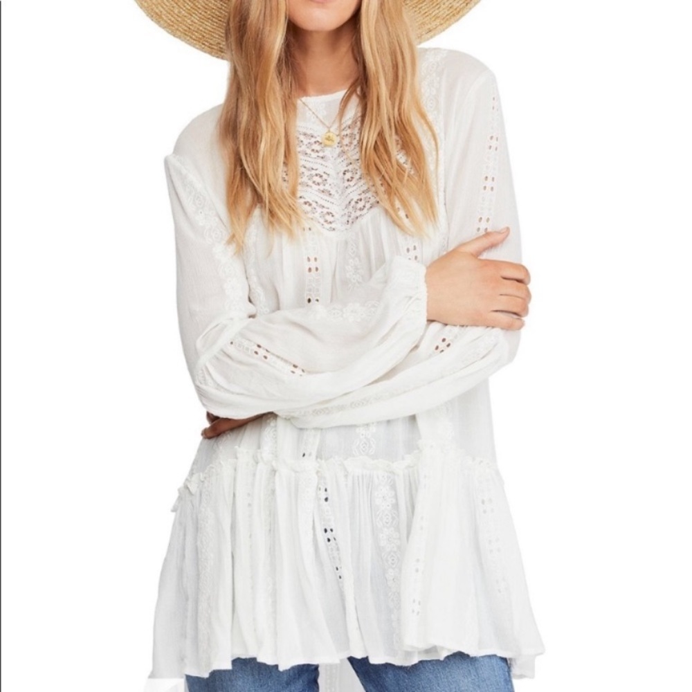 Free people ivory kiss kiss xs